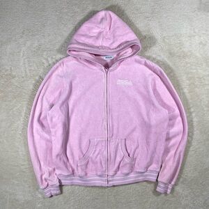 Pink Boca Authentic Zip-Up Hoodie